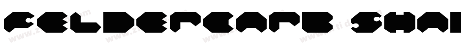 Feldercarb Shadow2字体转换
